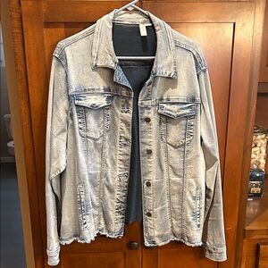 Stylish Light Blue Denim Jacket